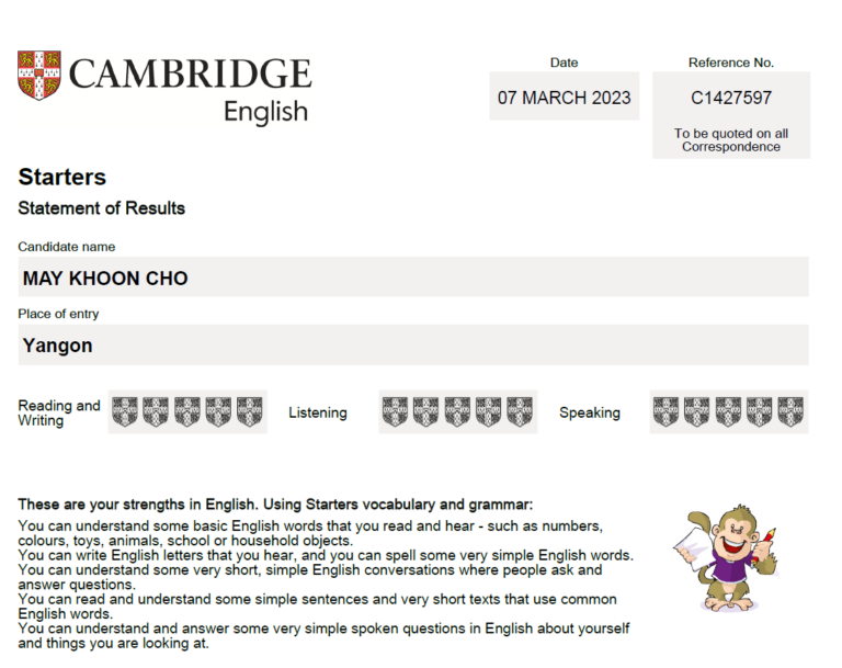 Cambridge English Exam - 2023 March 07